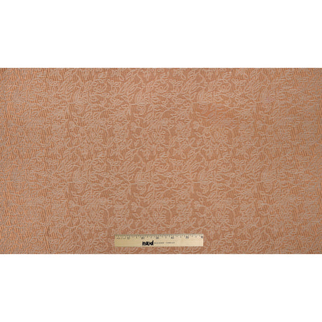 Muskmelon/Beached Sand Abstract Cotton Polyester Brocade