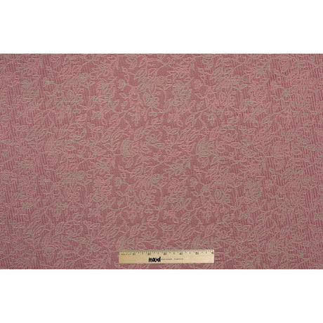 Confetti Pink/Cloud Cream Abstract Cotton Polyester Brocade