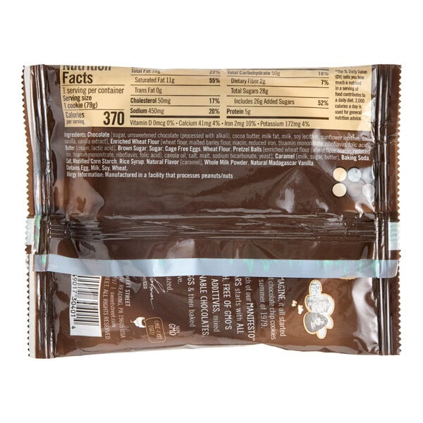 Sweet Street Desserts Sandy's Amazing Chocolate Chunk Cookie 2.8 oz. - 48/Case