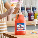 Carnival King 1 Gallon Egg Custard Snow Cone Flavoring Syrup - 4/Case