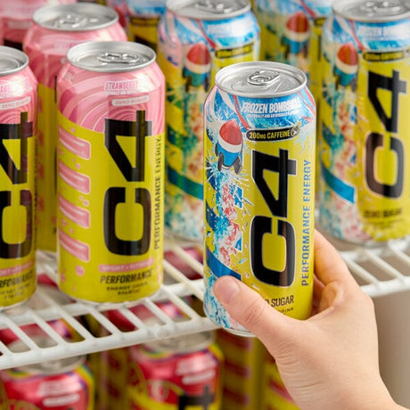 C4 Energy Frozen Bombsicle Energy Drink 16 fl. oz. Can - 12/Case