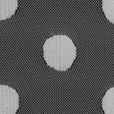 White Polka-Dotted Netting
