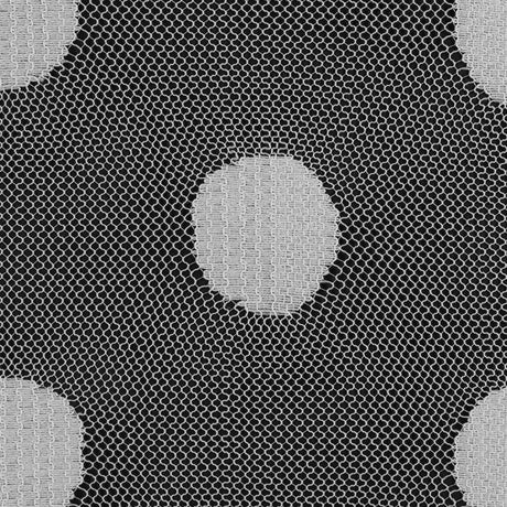 White Polka-Dotted Netting