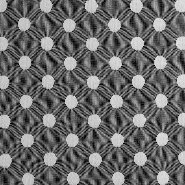 White Polka-Dotted Netting