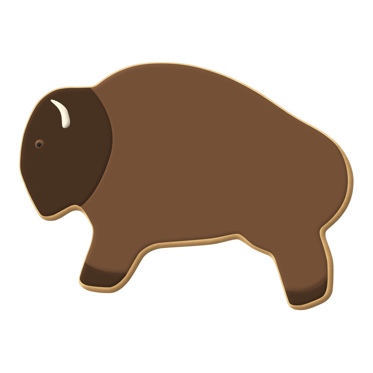 Buffalo Cookie Cutter 3 in B1196