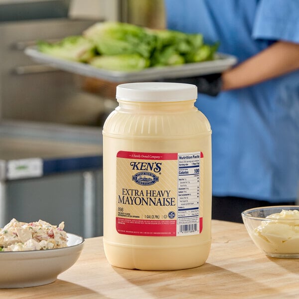 Ken's Foods 1 Gallon Extra Heavy Mayonnaise - 4/Case