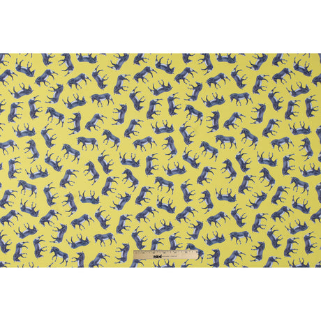Compression Swimwear Tricot, UV Protective with Aloe Vera Microcapsules - Yellow Zebras - Caye Collection