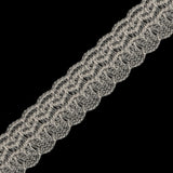 Nude Fine Lace Trim 0.25"