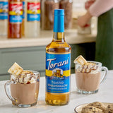 Torani Sugar-Free Toasted Marshmallow Flavoring Syrup 750 mL Glass Bottle
