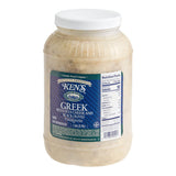 Ken's Foods 1 Gallon Greek Vinaigrette with Feta Cheese and Black Olives Dressing - 4/Case