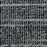 Black/White Blended Cotton Tweed