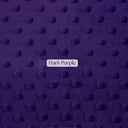 Tela de felpa ultra suave Minky Dot de 1 yarda, 100% poliéster para manualidades, 60 pulgadas de ancho