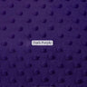 1 Yard Ultra Soft Minky Dot Fleece Plush Fabric 100 Percent Polyester for Crafts 60 Inch Width