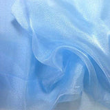 1 Yard Sheer Organza Fabric Crystal Sparkle 60 Inch Width for Dresses & Decor 100% Polyester