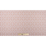 Apricot/Cream Geometric Brocade