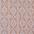 Apricot/Cream Geometric Brocade