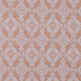 Apricot/Cream Geometric Brocade