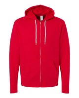 Lightweight Full-Zip Hooded Sweatshirt