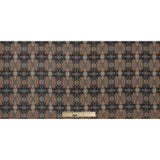 Beige Kaleidoscopic Printed Polyester Chiffon