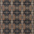 Beige Kaleidoscopic Printed Polyester Chiffon