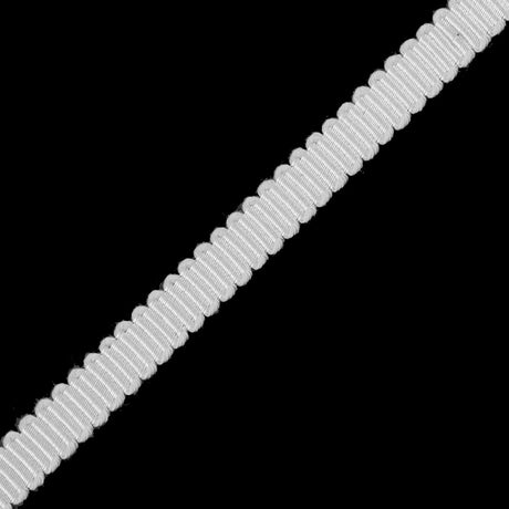 Ivory Petersham Grosgrain Ribbon - 0.25"