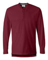 J. America Men's Vintage Brushed Jersey Henley