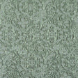 Mint Metallic Floral Brocade
