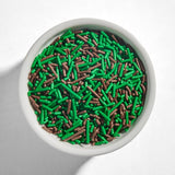 Dutch Treat Chocolate Mint Sprinkles Candy Ice Cream Topping 10 lb.