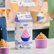 Dannon YoCream Low-Fat Dulce De Leche Frozen Yogurt Mix 0.5 Gallon - 6/Case