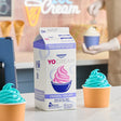Dannon YoCream Non-Fat Cotton Candy Frozen Yogurt Mix 0.5 Gallon - 6/Case
