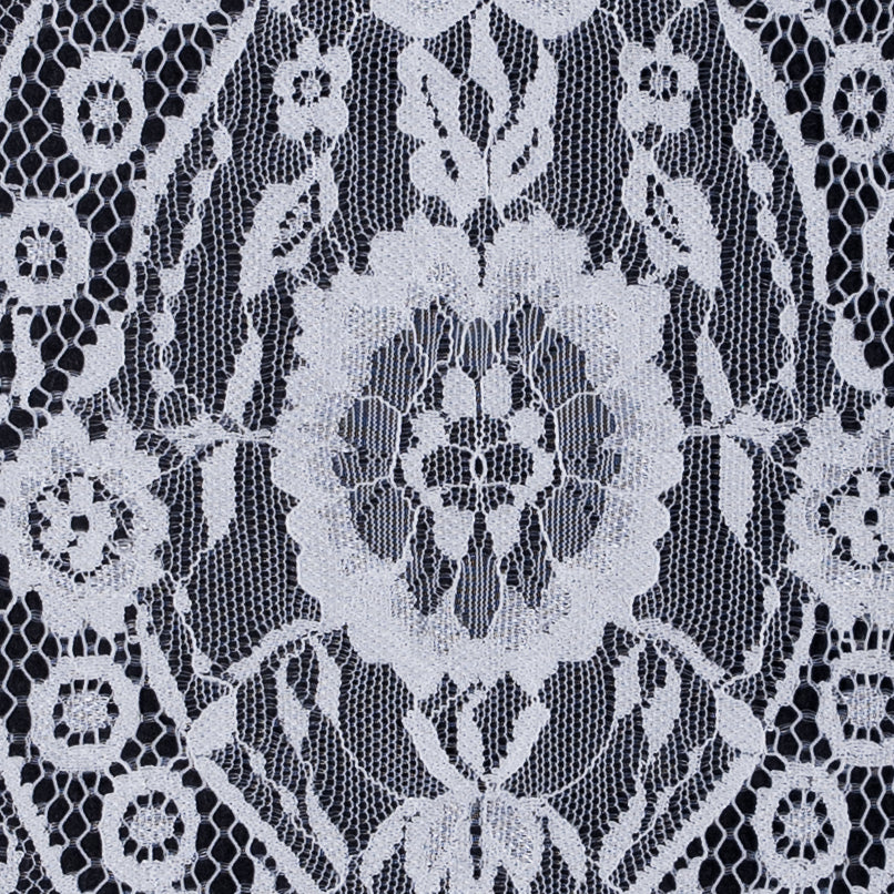 White French Lace Trimming - 14"