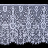 White French Lace Trimming - 14"