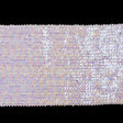 Purple Stretch Iridescent Sequin Trimming - 10"