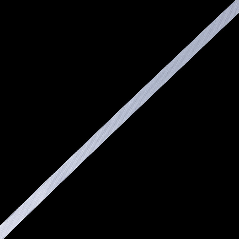 Light Silver Double Faced Satin Ribbon - 0.25"