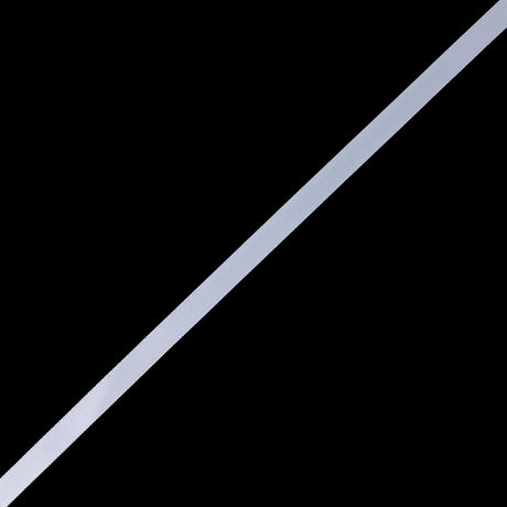 Light Silver Double Faced Satin Ribbon - 0.25"