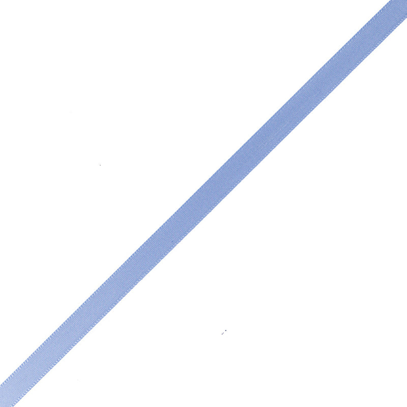 Sky Blue Double Faced Satin Ribbon - 0.25"