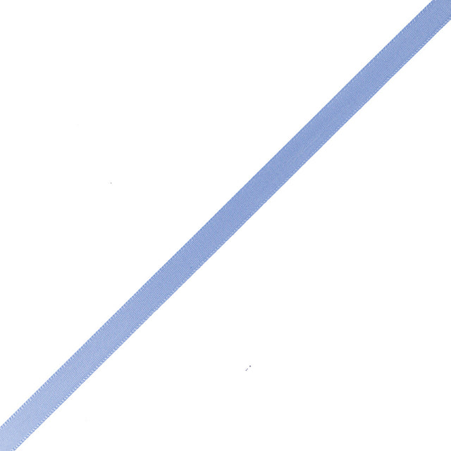 Sky Blue Double Faced Satin Ribbon - 0.25"