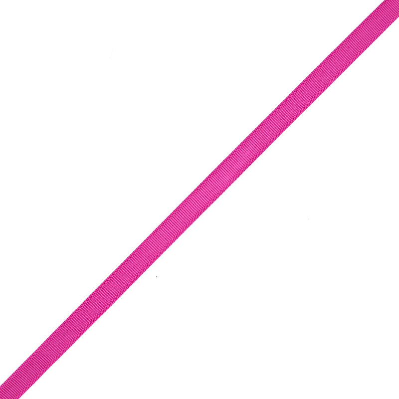 Fuchsia Rayon Grosgrain Ribbon - 0.625"