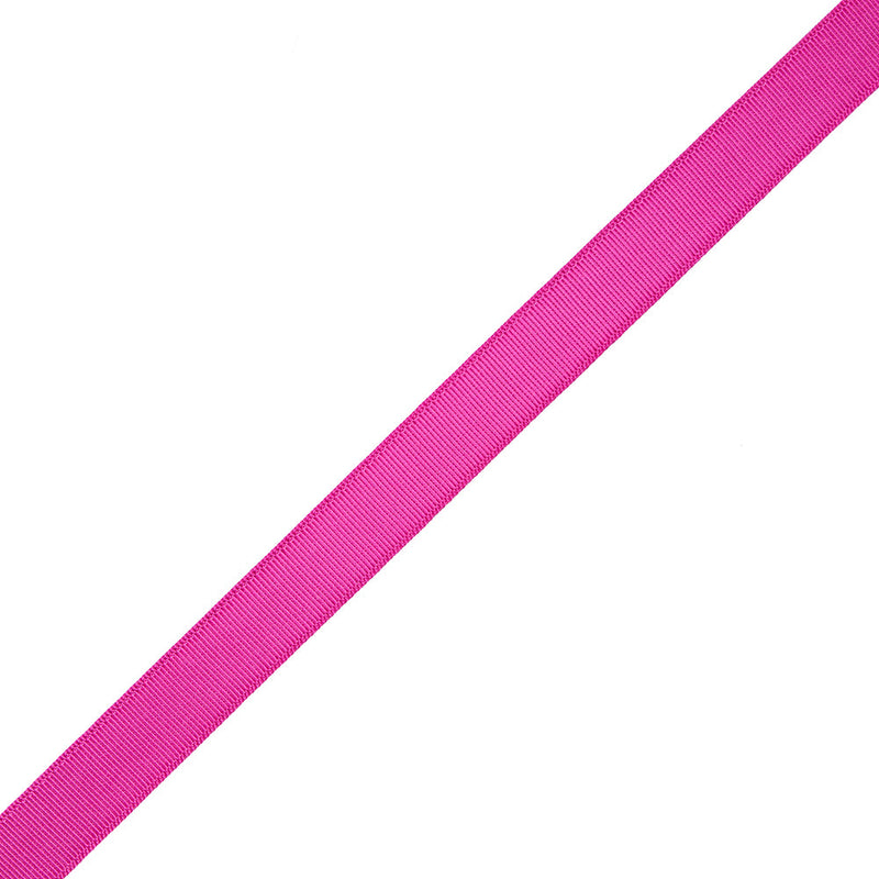 Fuchsia Rayon Grosgrain Ribbon - 0.375"