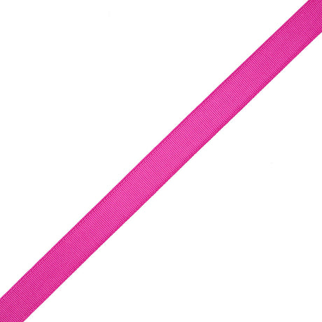 Fuchsia Rayon Grosgrain Ribbon - 0.375"