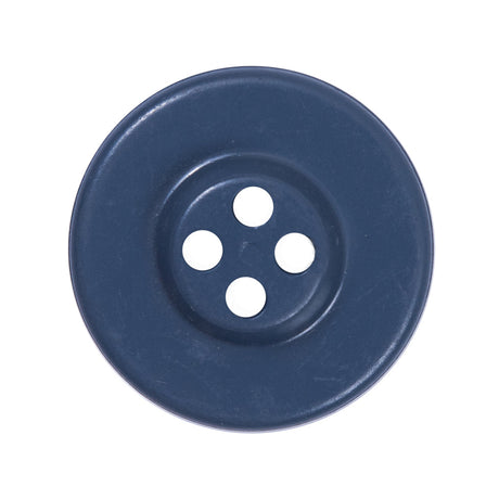 Blue Embossed Anchor Button - 50L/32mm