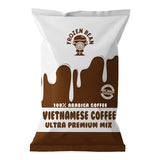 The Frozen Bean Vietnamese Coffee Ultra Premium Beverage / Dessert Mix 3 lb. - 5/Case