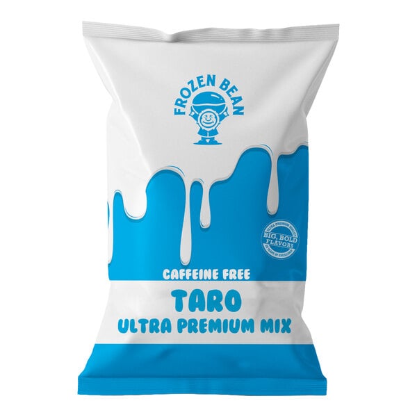 The Frozen Bean Taro Ultra Premium Beverage / Dessert Mix 3 lb. - 5/Case