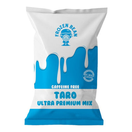 The Frozen Bean Taro Ultra Premium Beverage / Dessert Mix 3 lb. - 5/Case