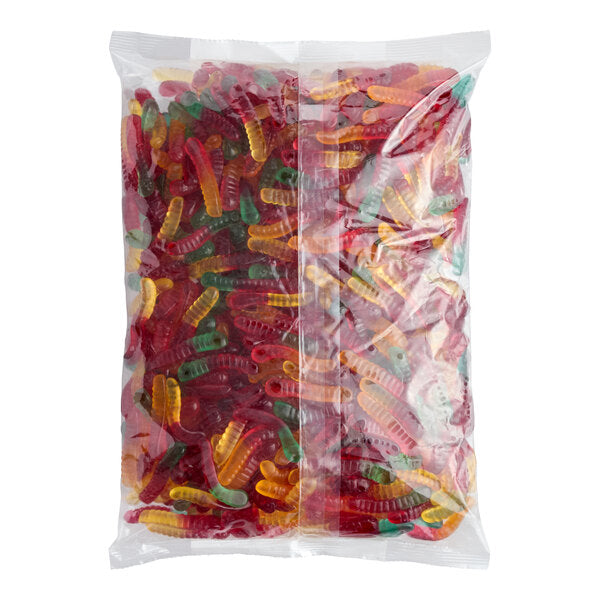 Albanese 5 Natural Flavor Mini Gummi Worms 5 lb.