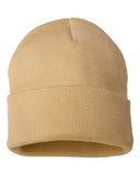 Sportsman 12" Solid Cuffed Beanie