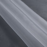 Italian White Nylon Organza