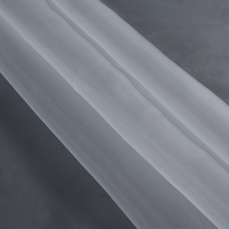 Italian White Nylon Organza