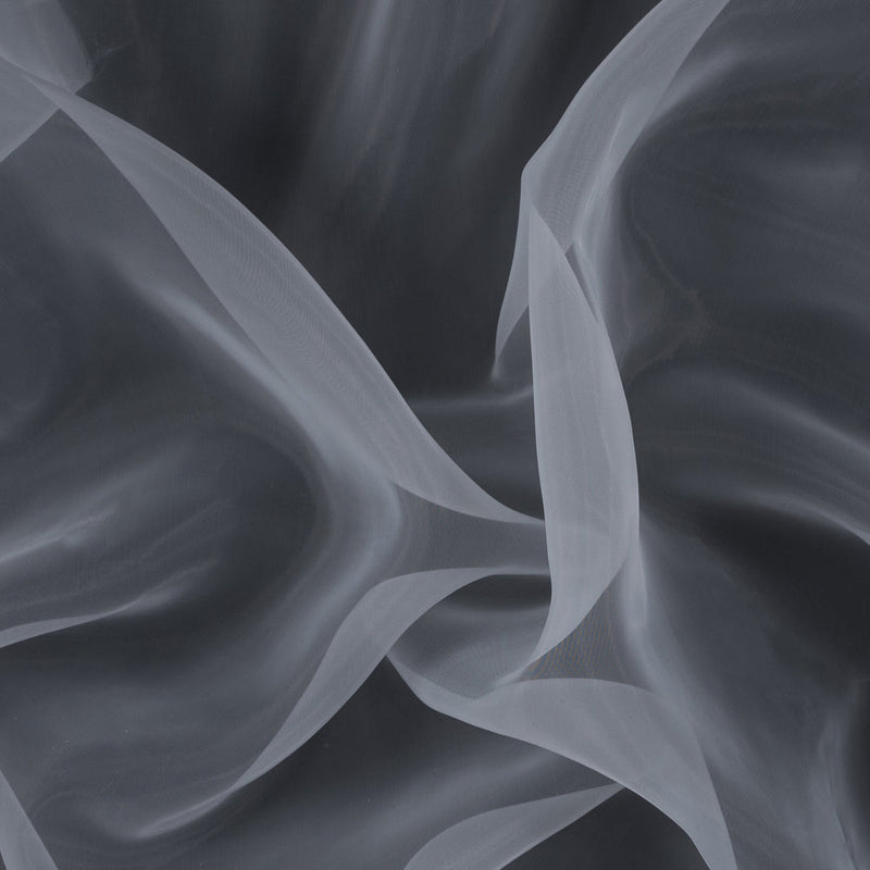 Italian White Nylon Organza