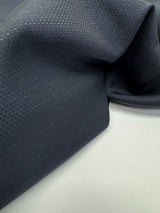 Wool Jacquard Fabric Blue Black